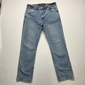 Liquid Venom Men's Denim‎ Blue Jeans Size 32x30 Actual 32x29